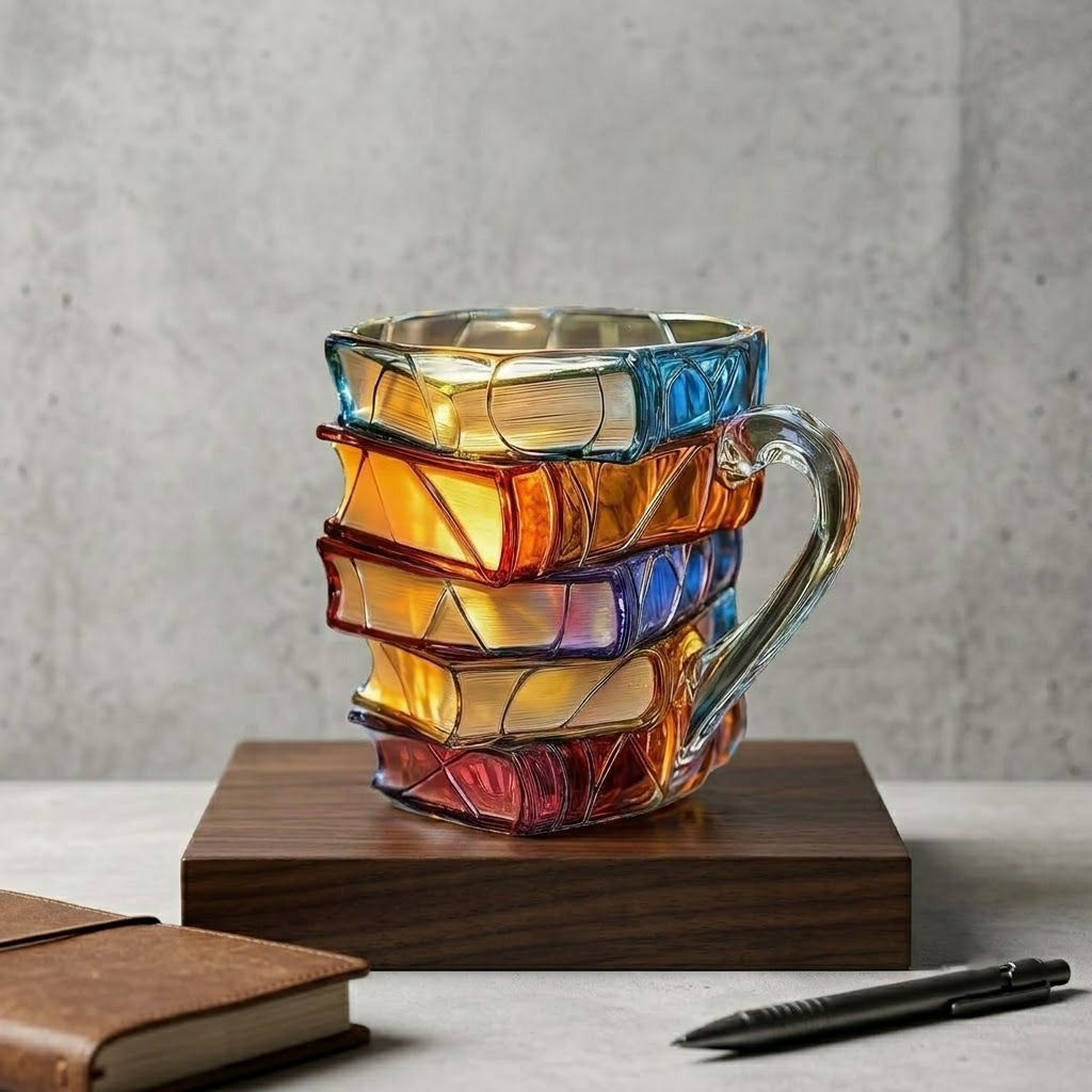 Delovira 3D Chapter Book Mug